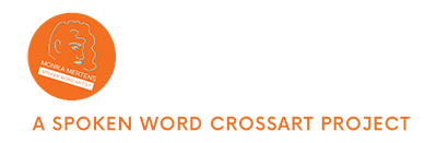 Logo des experimentellen Crossart Projekts Spoken Lyrics - Driving Words von Monika Mertens